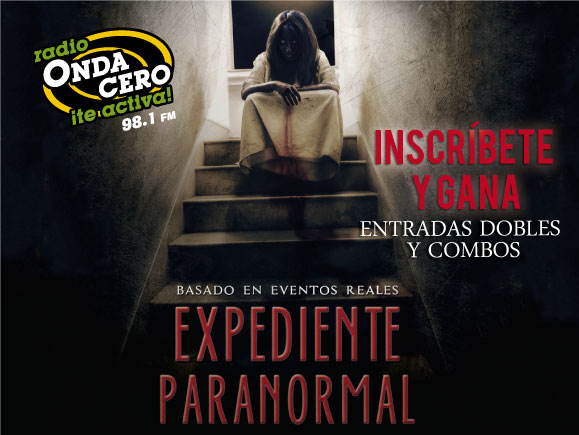 GANADORES: Inscríbete y gana entradas dobles para 'El Expediente Paranormal'