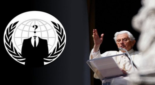 Colectivo Anonymus ataca web del Vaticano