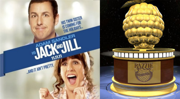 'Jack and Jill' se llevó al premio a la peor película