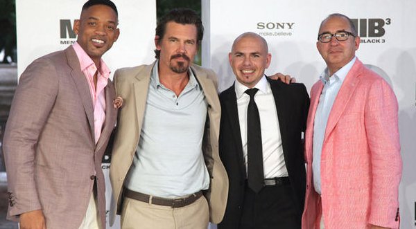 Will Smith y Pitbull presentan 'Men in Black 3'