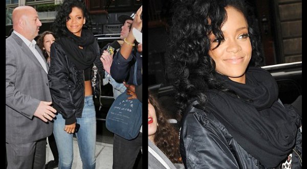 Rihanna con nuevo look