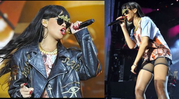 Rihanna brilló en Festival en Londres