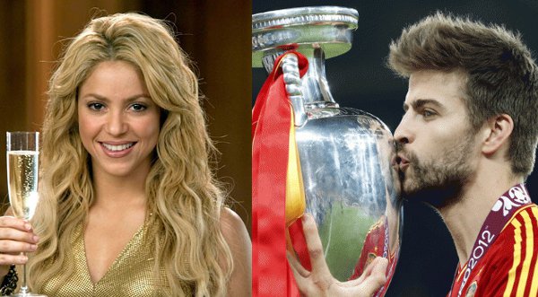 Shakira le envió un saludo especial a Gerard Piqué