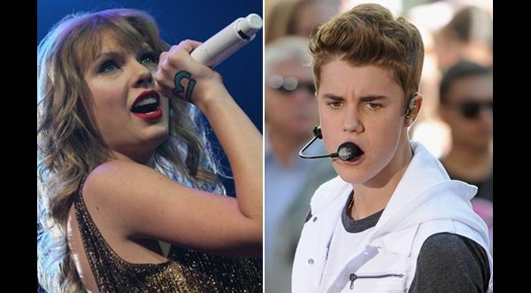 Taylor Swift y Justin Bieber son los mejores pagados según Forbes