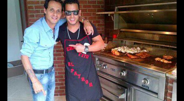 Tito 'El Bambino' y Marc Anthony juntos