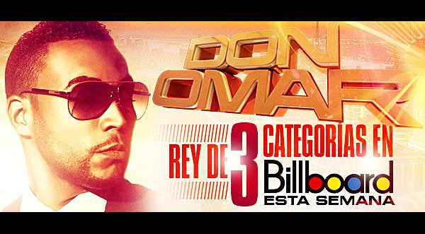 Don Omar sigue lidera la lista Billboard