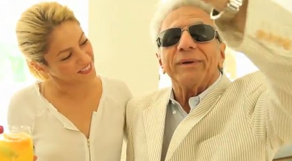 Video: Shakira sorprende a su padre con video por su cumpleaños