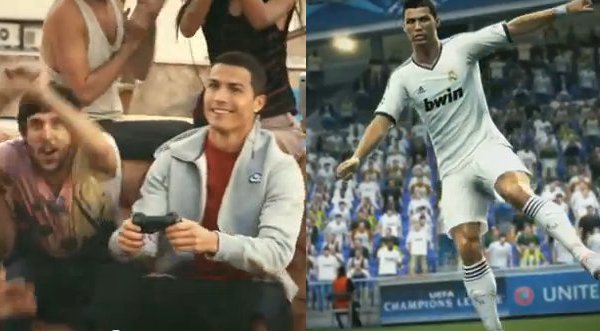 Video: Cristiano Ronaldo en nueva promo de PES 2013