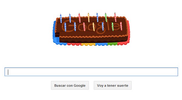 ¡Google está de aniversario!