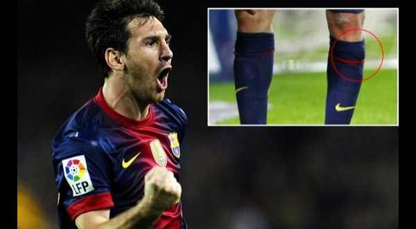 Lionel Messi quiso celebrar con chupón para Thiago