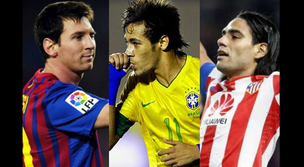 Video: Neymar, Falcao y Messi se enfrentan por el mejor gol del año de la FIFA