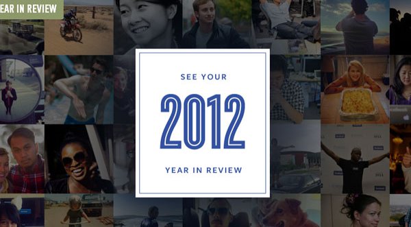 Facebook muestra el resumen del 2012 de cada usuario