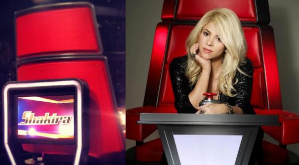 Foto: Shakira lista para empezar en The Voice