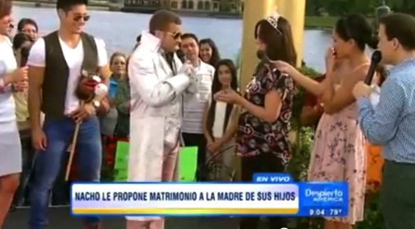 Video: Nacho le propuso matrimonio a su novia