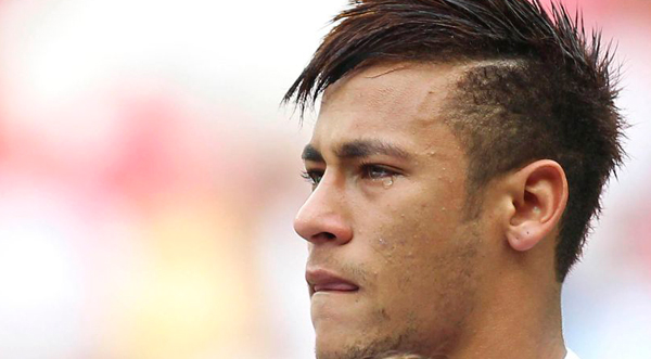 Video: Neymar lloró en su despedida del Santos