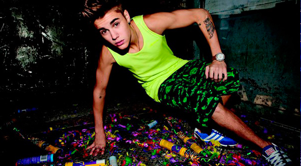 Video: Justin Bieber en sesión de fotos para Adidas Neo