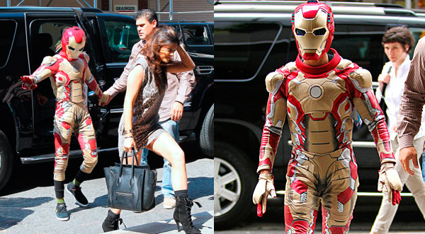 Jaden Smith se disfraza de Iron Man para salir con Kylie Jenner