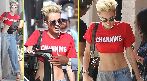 Miley Cyrus no deja de enseñar su sexy figura