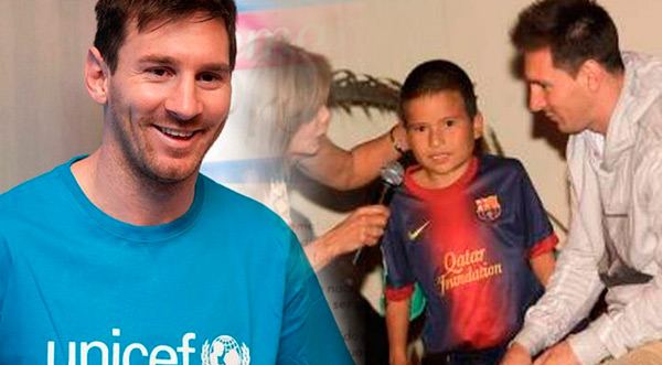 La 'Pulga' Messi llegó a Lima y donará 100 mil dólares a Unicef de Perú