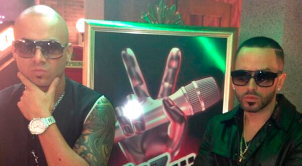 Wisin y Yandel en 'La Voz' de México