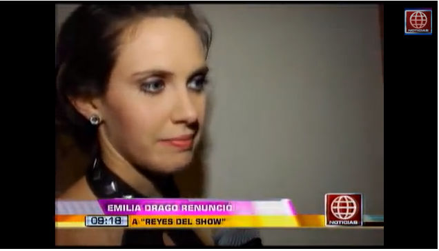 Video: Emilia Drago renunció a 'Reyes del Show'