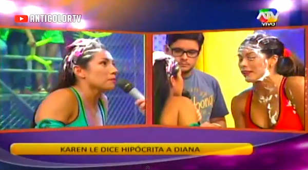 Video: Karen Dejo y Diana Sánchez se dijeron de todo en vivo