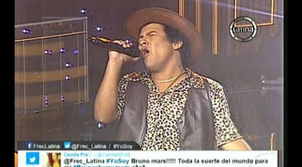 Video: Bruno Mars de Yo Soy cautivó al público con 'Gorilla'