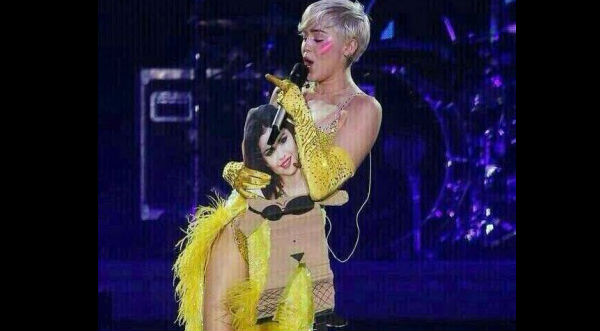 Miley Cyrus se burló de Selena Gómez durante su concierto