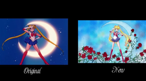 Cheka las diferencias de la transformación de Serena en  Sailor Moon- VIDEO