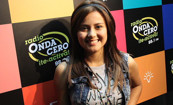 Amy Gutierrez, ganadora de 'La Voz Kids' en Onda Cero