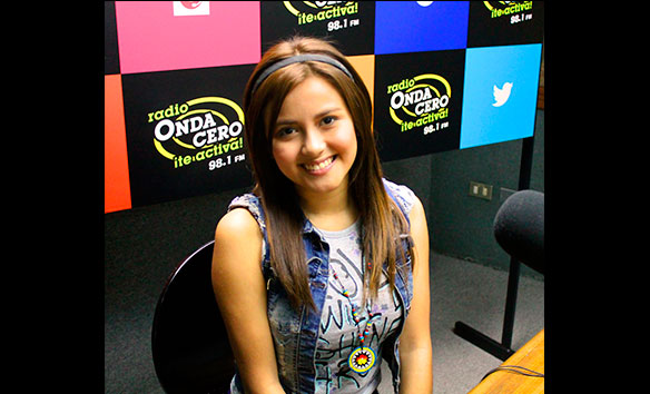 Amy Gutierrez, ganadora de 'La Voz Kids' en Onda Cero