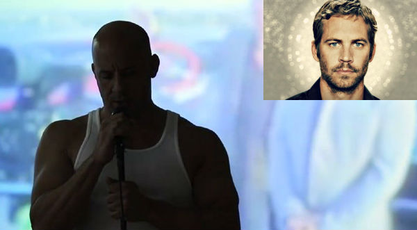 ¡Conmovedor! Vin Diesel le dedicó emotiva canción a Paul Walker - VIDEO