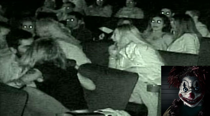 No se esperaban esta espeluznante sorpresa en una sala de cine… - VIDEO