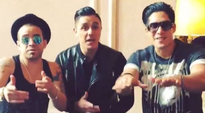 ¡Qué pasitos! Checa a Joey Montana y Chino y Nacho bailando 'Picky'- VIDEO