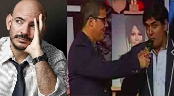 ¿Qué hizo Ricardo Morán ante insulto de imitador de 'Yo Soy'? - VIDEO