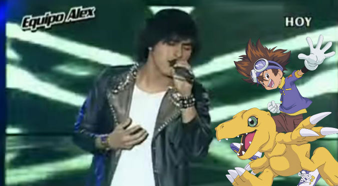 La Voz Perú: Jefferson Tadeo nos devolvió a la infancia con tema de Digimon - VIDEO