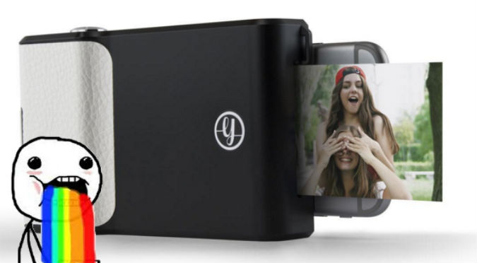 ¡Alucinante! Carcasa de celular imprime fotos al instante como una Polaroid – VIDEO