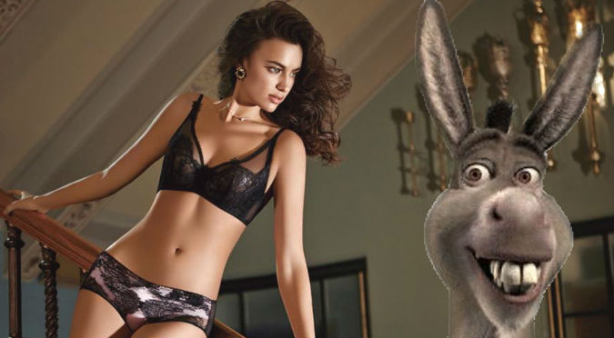 Irina Shayk publica fotos 'hot' junto a un burro en Instagram ¡WTF!