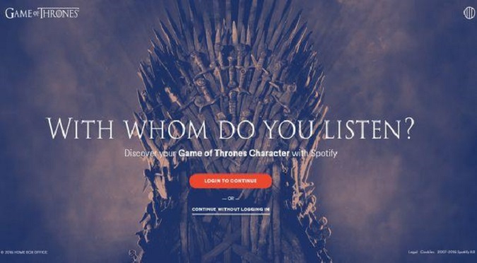 Game of Thrones: Entérate qué personaje eres según Spotify