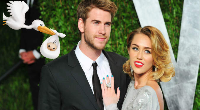 ¡No puede ser! Miley Cyrus estaría embarazada de Liam Hemsworth