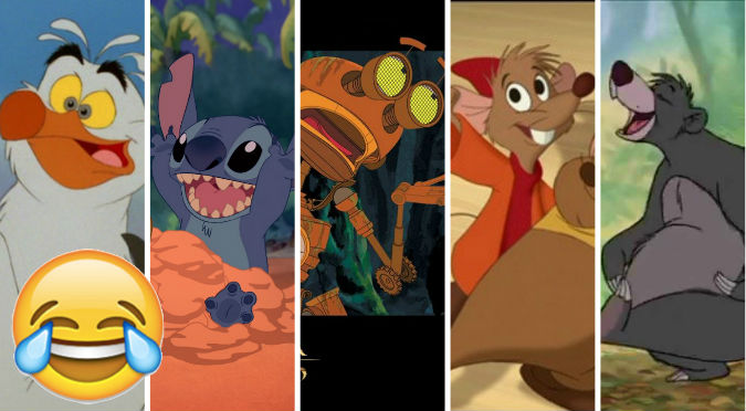 ¡Tus favoritos! Los 10 personajes de Disney más graciosos – VIDEOS