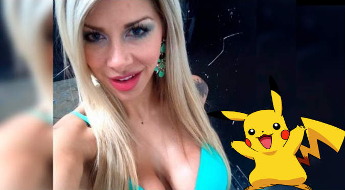 Pokémon Go:  Xoana González y su foto más atrevida con Pikachu