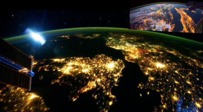 YouTube: Increíble vista de la Tierra  desde la Estación Espacial