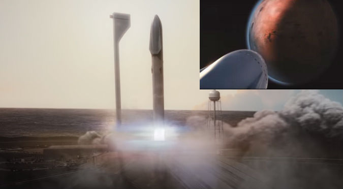 YouTube: Esta sería la nave que nos llevaría a Marte