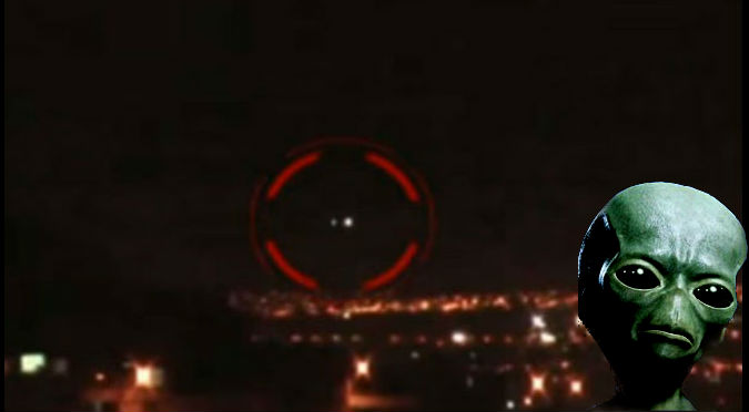 YouTube: Extraño OVNI  amarillo apareció en Arequipa