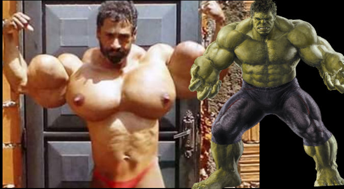 Instagram: Quería tener el cuerpo de Hulk y esto hizo para lograrlo - VIDEO