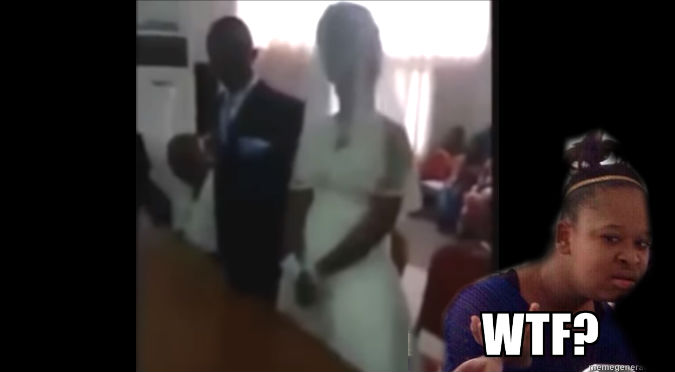 YouTube: Amante  interrumpió boda vestida de ...  ¡Qué atrevida!