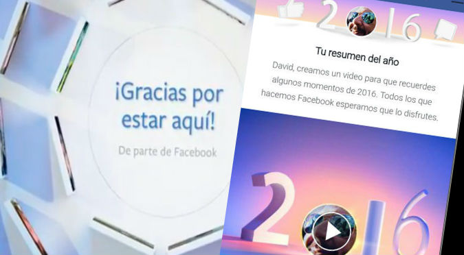 Facebook: ¿Quieres editar tu video resumen del 2016? Sigue estos pasos
