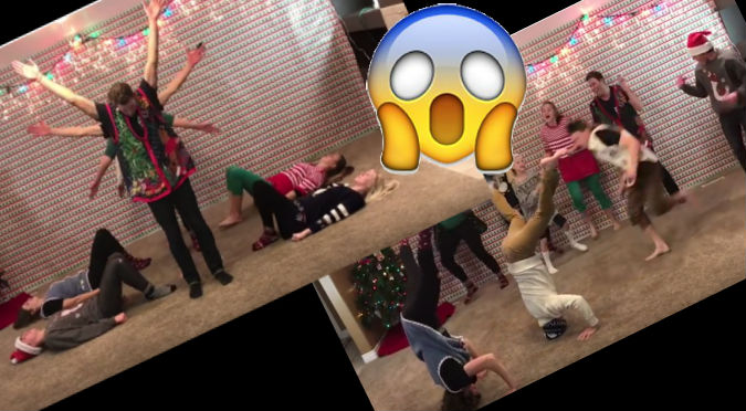 YouTube: Esta coreografía familiar navideña es todo un éxito