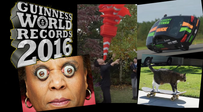 YouTube: ¿Cuáles fueron los mejores Récords Guinness del 2016?